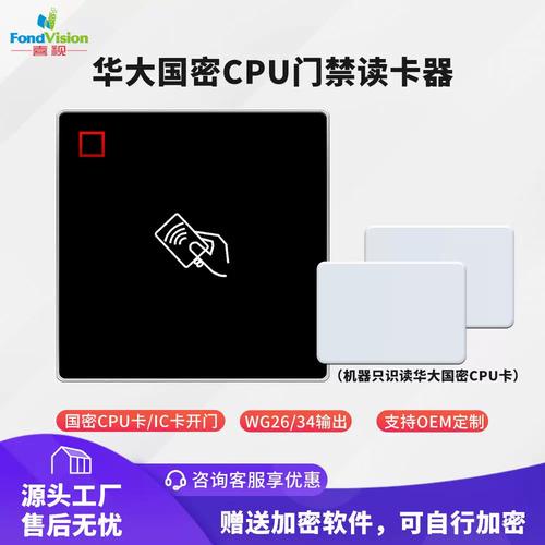 金属国密CPU卡门禁读卡器 为楼宇小区筑牢防复制安全防线